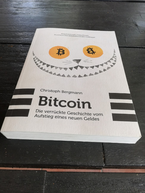 Das Buch über Bitcoin von Autor Christoph Bergmann