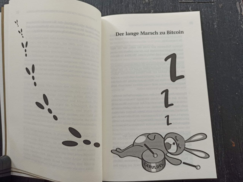 Beispielseite aus dem Bitcoin-Kompendium